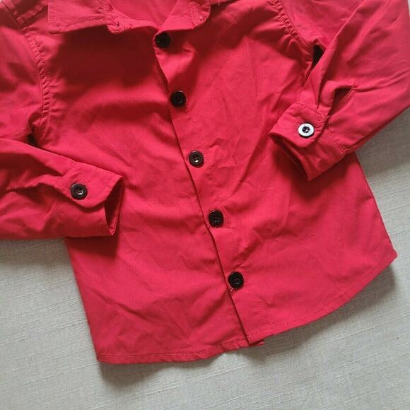 Bella & Omi Red Button-up Shirt - Picture 4 of 5